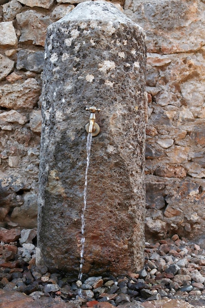 Ein alter griechischer Brunnen in Kayakoy Fethiye