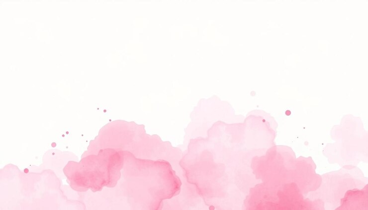 Foto ein aquarellgemälde mit rosa und lila aquarellen