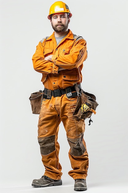 Ein Bauarbeiter