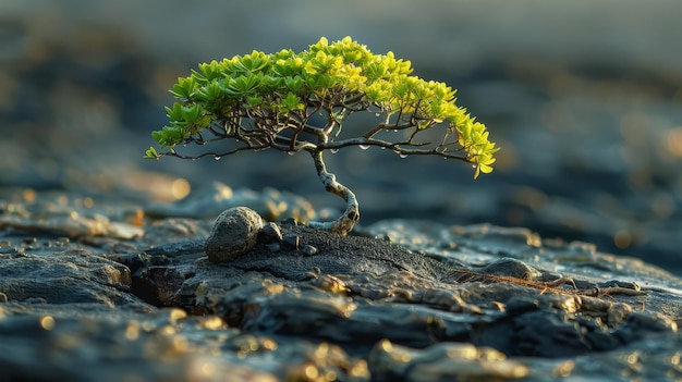 Ein Baum, der Wachstum oder Leben darstellt