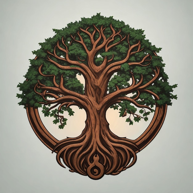 Ein Baum-Logo