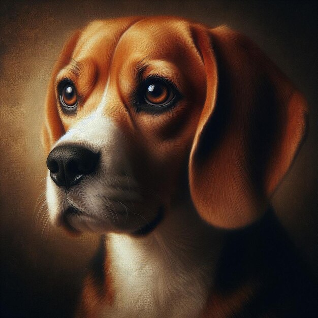 Foto ein beagle