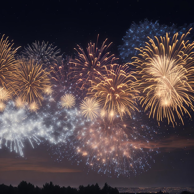 Ein Bild eines Feuerwerks mit dem Wort Feuerwerk darauf