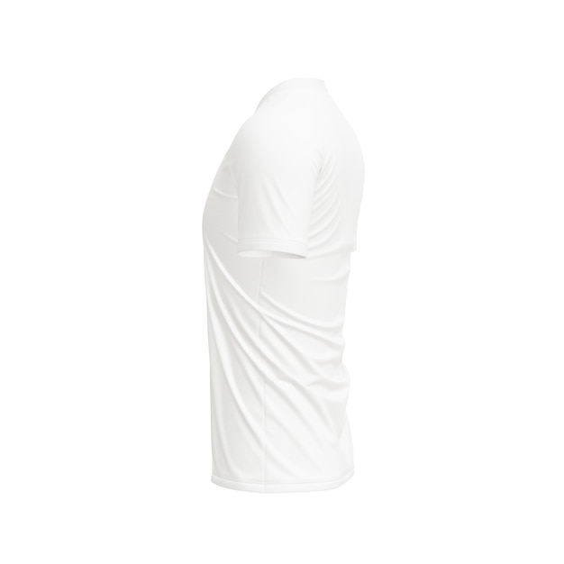 ein Bild eines VNeck Soccer Jersey T-Shirt isoliert auf einem weißen Hintergrund