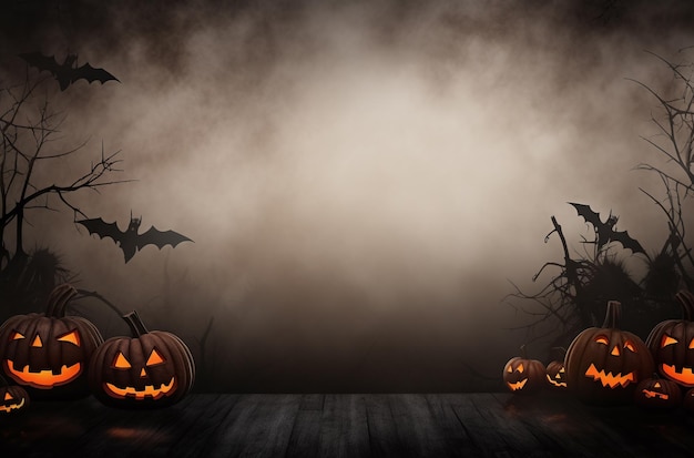Ein Bild von Halloween-Szenendekoration für Halloween-Banner und Party
