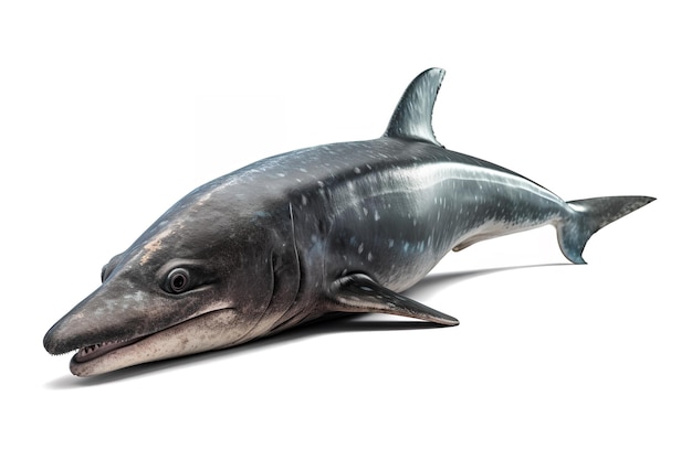 Ein Bild von Ophthalmosaurus mit weißem Hintergrund