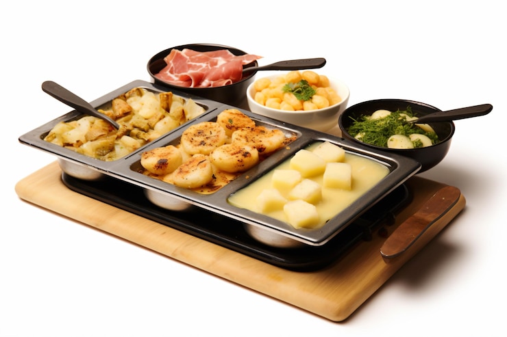 Foto ein bild von raclette