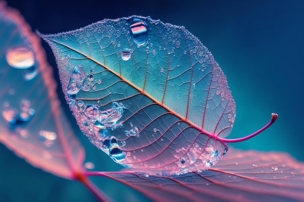 Ein Blatt mit dem Wort Regen darauf