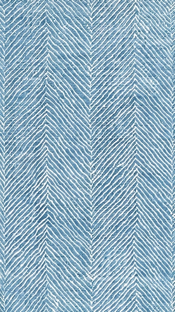 ein blau-weißes geometrisches Muster mit Linien