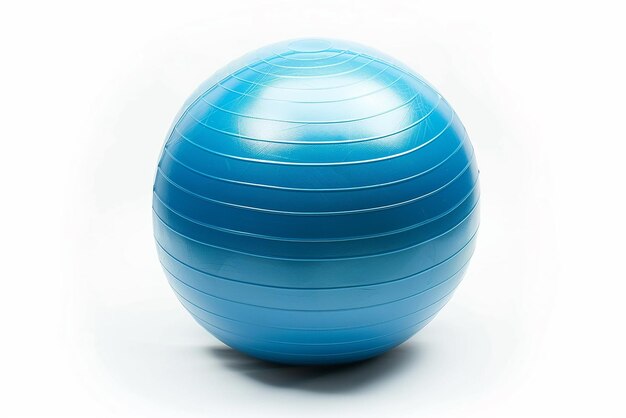 Foto ein blauer ball mit einem blauen ball darauf