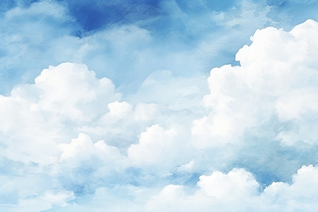 Foto ein blauer himmel mit wolken im hintergrund