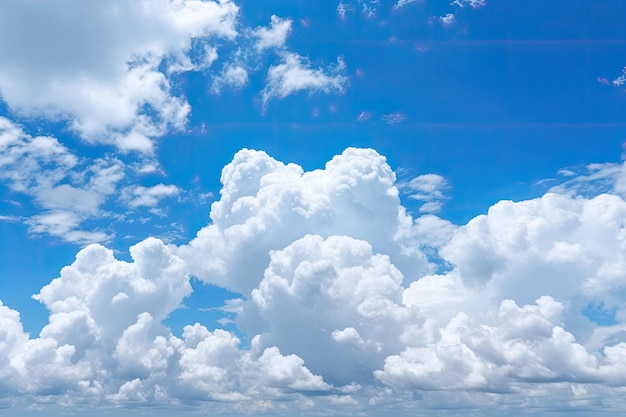 Ein blauer Himmel mit Wolken