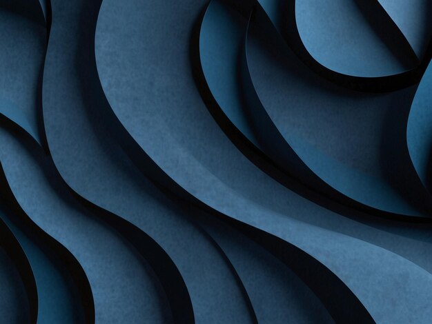 ein blauer Hintergrund mit einem schwarz-weißen Design
