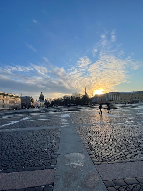 Ein Blick auf die st. Petersburg aus dem Wasser