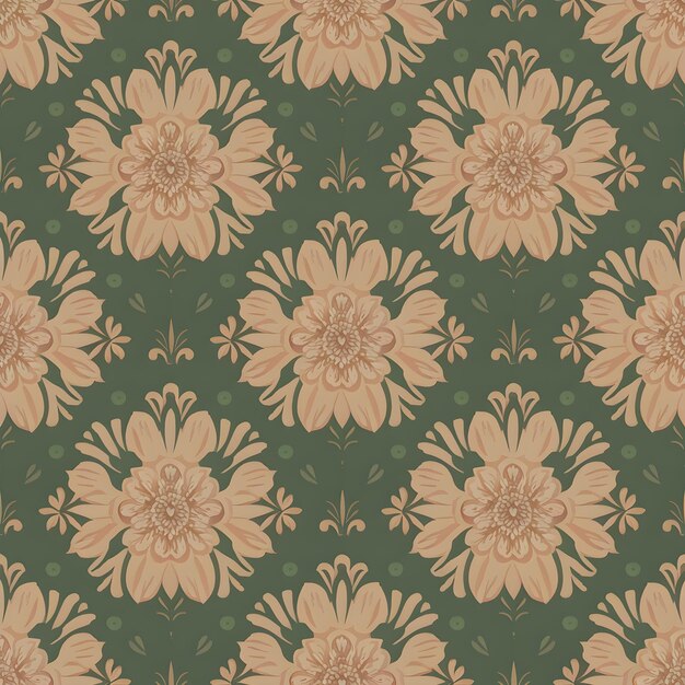 Foto ein blumen-wallpapier-design