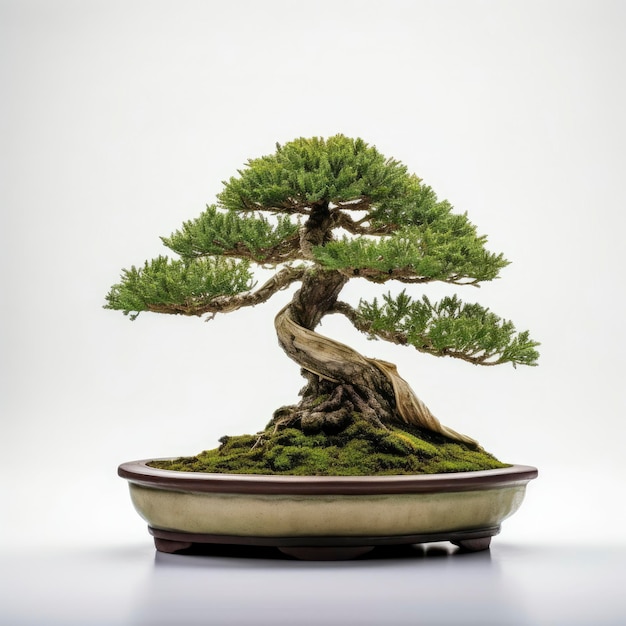 Ein Bonsai, ein Miniaturbaum