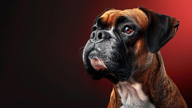 Ein Boxerhund ist eine muskulöse, mittelgroße Hunderasse, die für ihre Stärke und Beweglichkeit bekannt ist