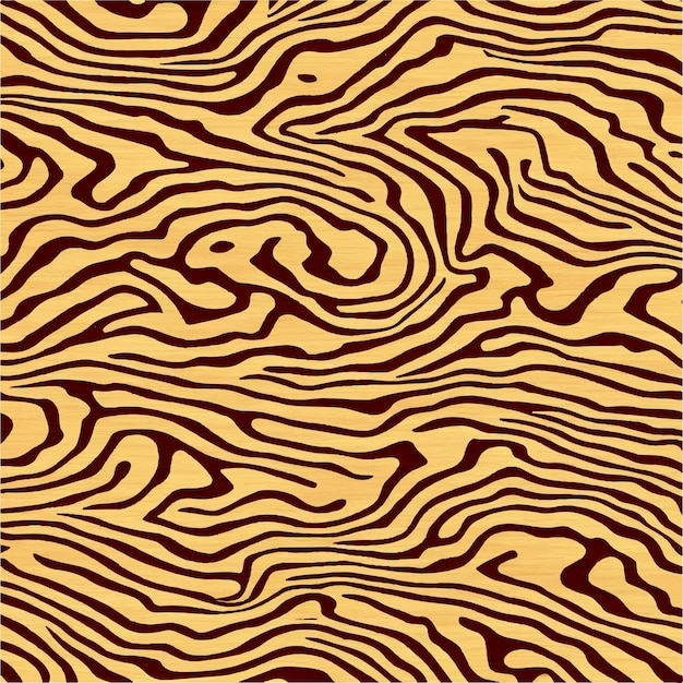 Ein braun-gelbes Muster mit Linien, auf denen „z“ steht