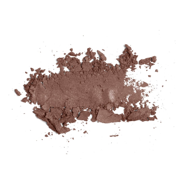 ein braunes und schwarzes Stück Schokolade mit einer braunen Farbe darauf