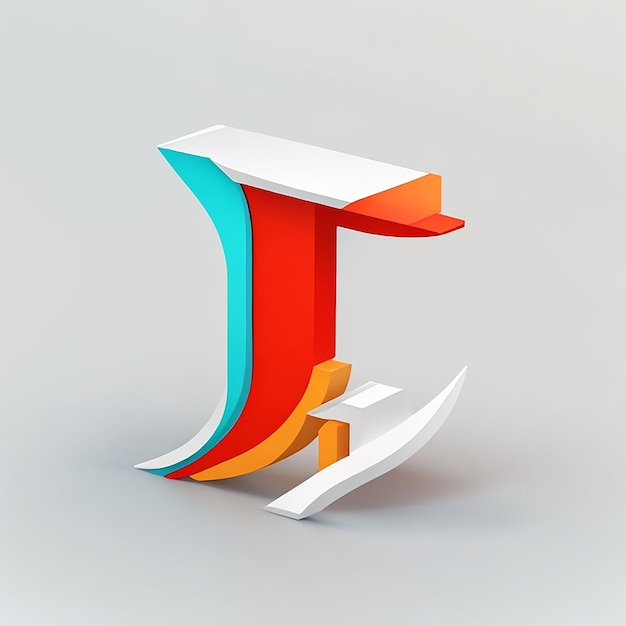 Ein Brief-Logo-Vorlagenvektor-Symbol-Illustrationsdesign, das von AI generiert wurde