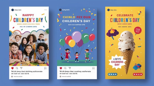 ein Buch mit dem Titel "The Children's Day Party Quote" ist ausgestellt