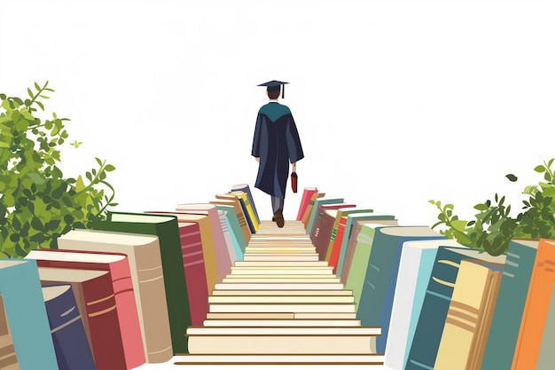 ein Buchcover für ein Buch namens Graduation