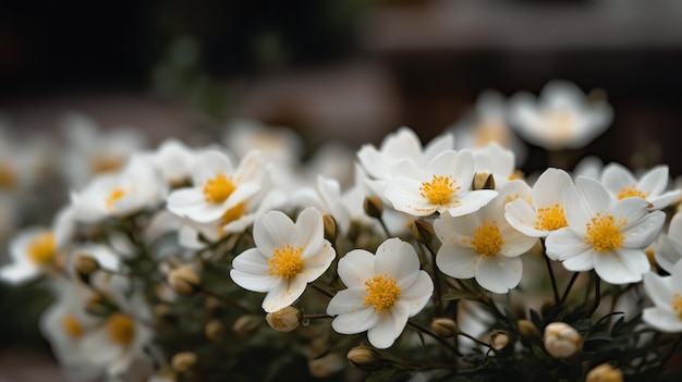 ein Bündel Gänseblümchen