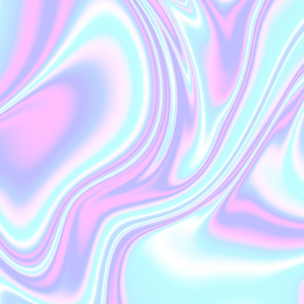 Ein bunter abstrakter Hintergrund mit einem rosa und blauen flüssigen Muster.