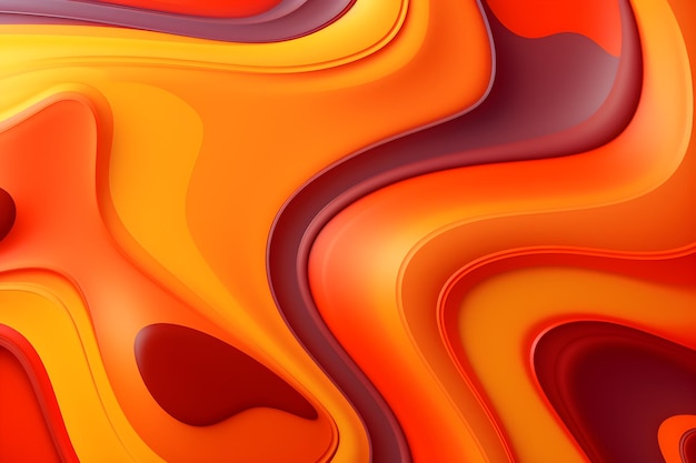 Ein bunter Hintergrund mit einem roten und orangefarbenen Hintergrund