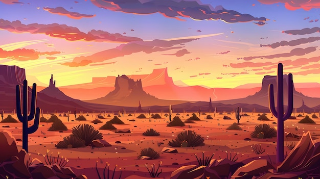 ein bunter Sonnenuntergang mit einem Berg im Hintergrund