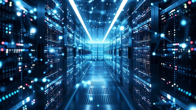 ein Computer mit vielen Daten, auf dem steht Power