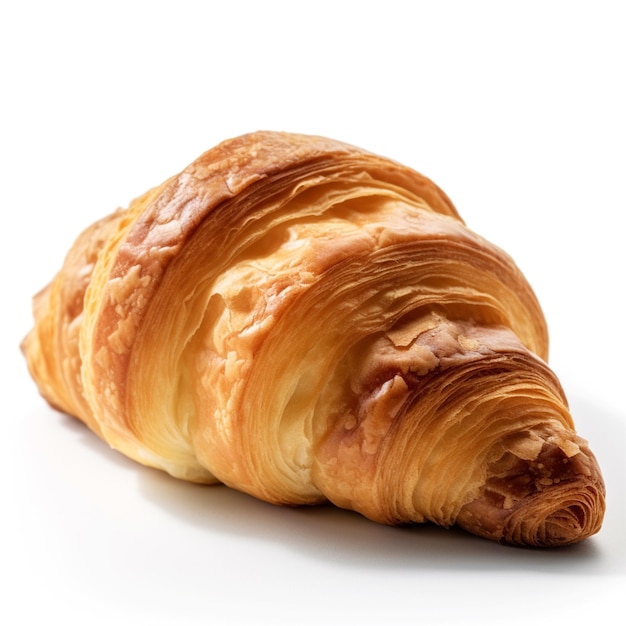 Ein Croissant mit einem Croissant darauf