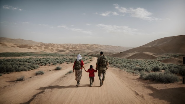 Foto ein dauerhafter frieden zwischen israel und palästina wäre ein historisches und transformatives abkommen