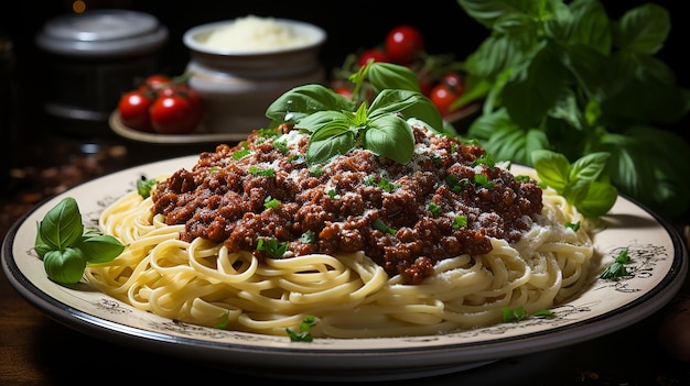 Ein_delicious_plate_of_spaghetti_bolognese_with_a_rich_and