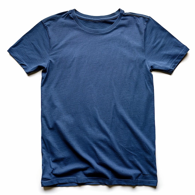ein dunkelblaues T-Shirt