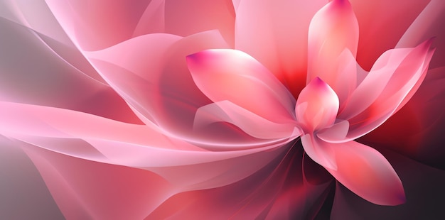 Ein dynamischer Hintergrund mit rosa Blumen