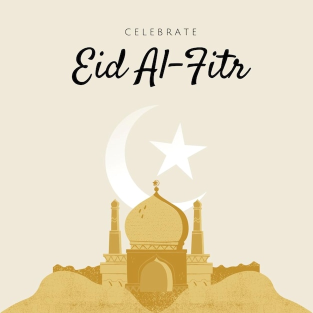 ein Eid-Poster für arabische Orte