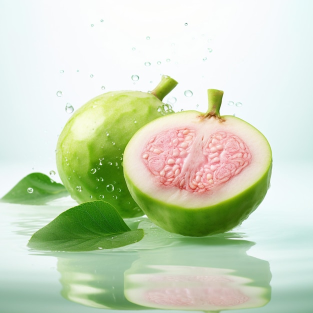 Ein einfacher Hintergrund von Wasserguava-Fruchten