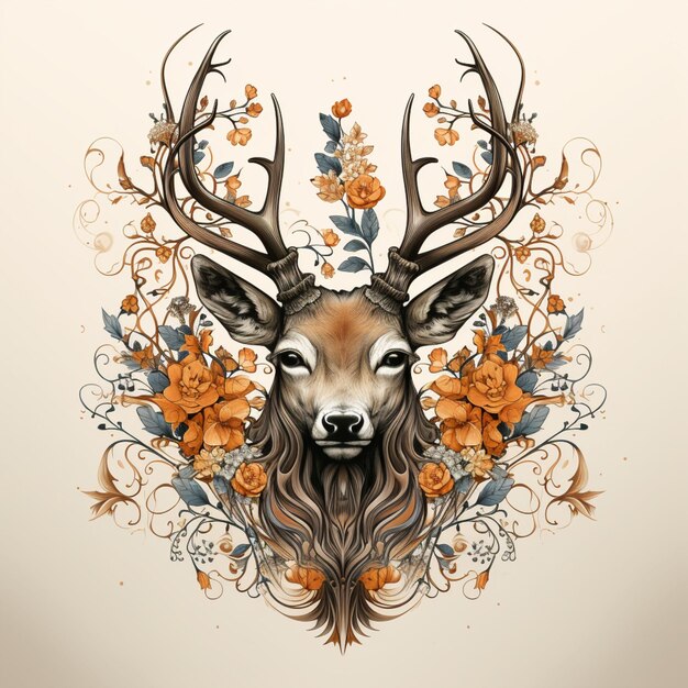 Hirsch Kunst Bilder Kostenloser Download auf Freepik