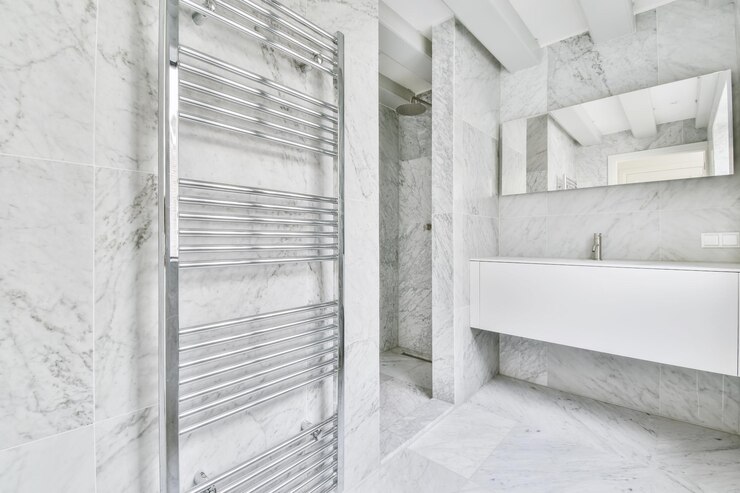 Foto ein elegantes badezimmer-interieur
