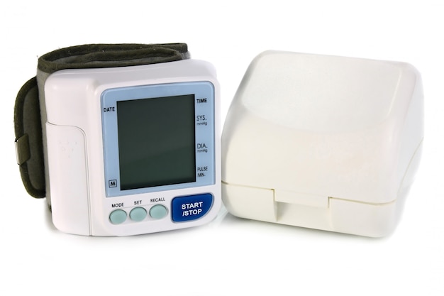 Ein elektronisches Gerät zum Ablesen des Blutdrucks