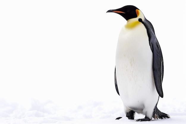 Ein entzückender Schneepinguin