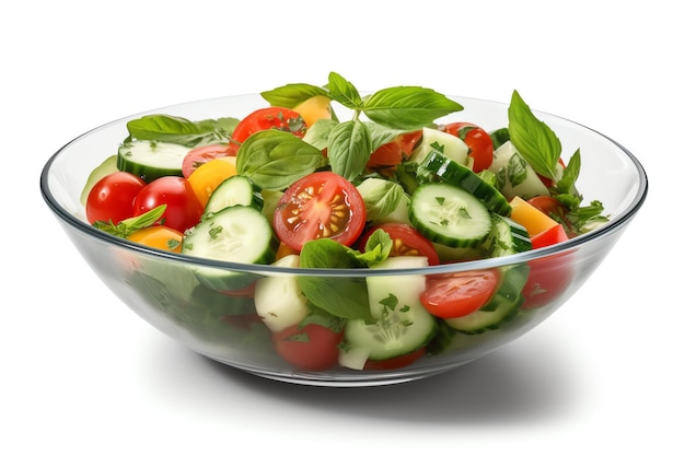 Ein erfrischender Gurken-Minz-Salat