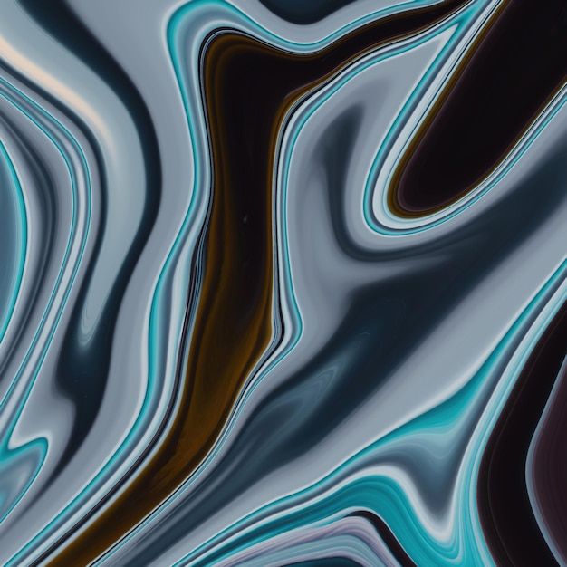 Ein farbenfroher abstrakter Hintergrund mit blauem und schwarzem Hintergrund.