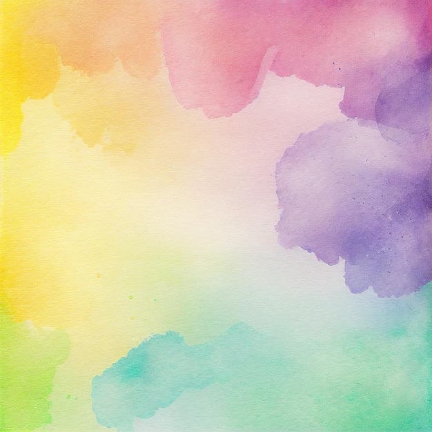 Ein farbenfroher Aquarellhintergrund mit buntem Hintergrund.