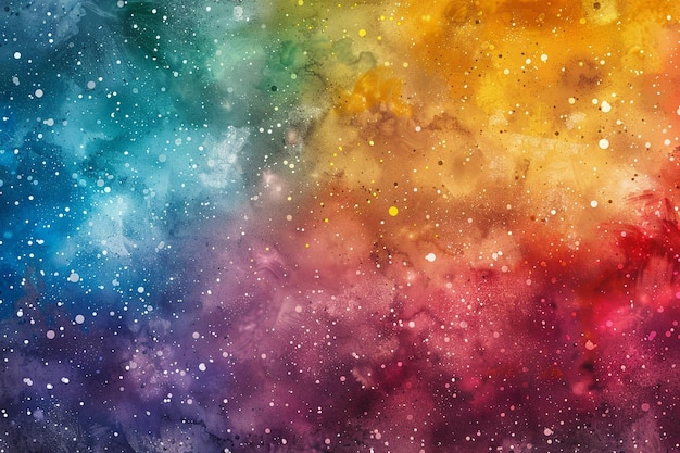 ein farbenfroher Hintergrund mit den Worten  das Universum  darauf