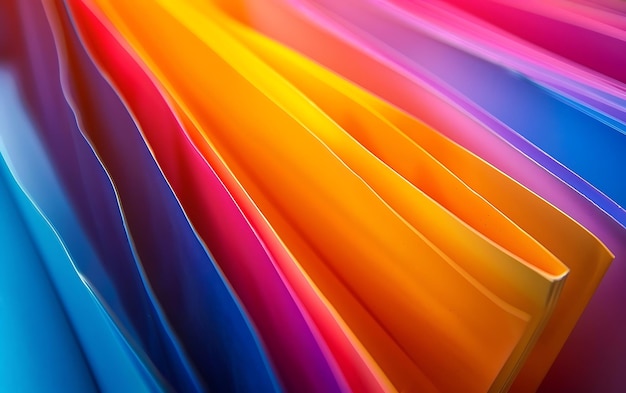 Ein farbenfroher Hintergrund mit Dreiecken