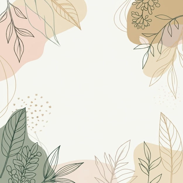 ein farbenfroher Hintergrund mit einem Blumenmuster und einem Ort für Text