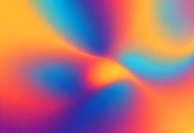 ein farbenfrohes Bild eines Computerbildschirms mit den Farben des Spektrums