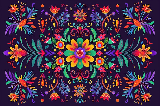 ein farbenfrohes Design aus der Sammlung der Kunstzeit